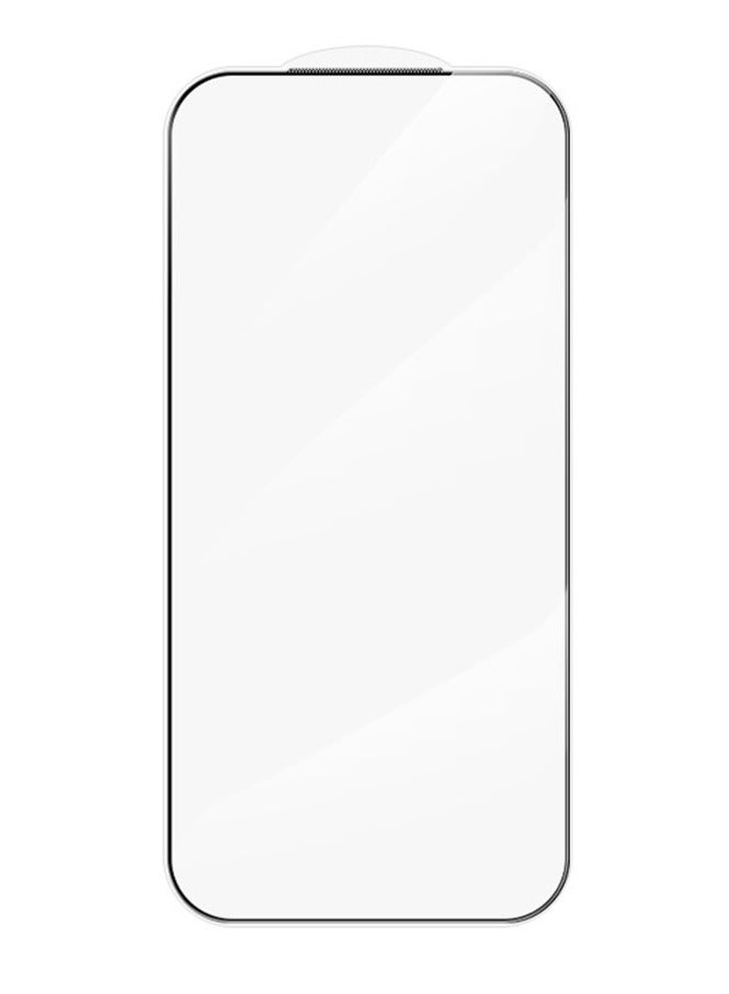 واقي شاشة زجاجي مقوى 2.5D ممتاز لهاتف iPhone 17 Air - وضوح عالي، مقاوم للكسر، مقاوم للخدش، مضاد لبصمات الأصابع، مقاوم للغبار، تغطية كاملة - Image 2