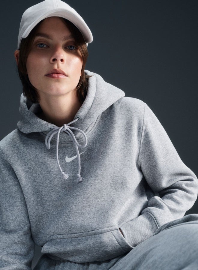 Nike Women’S Nike Sportswear Phoenix Fleece Standard Pullover Hoodie - Image 3