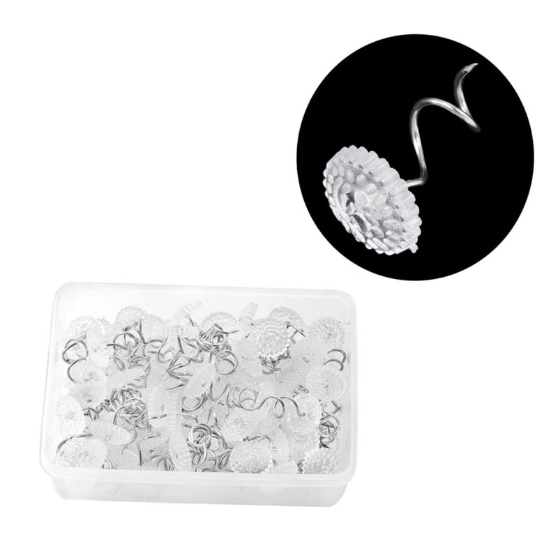 Transparent Upholstery Pins Size 1 Non Slip Long Lasting Home Decor Nail Accessories - Image 4