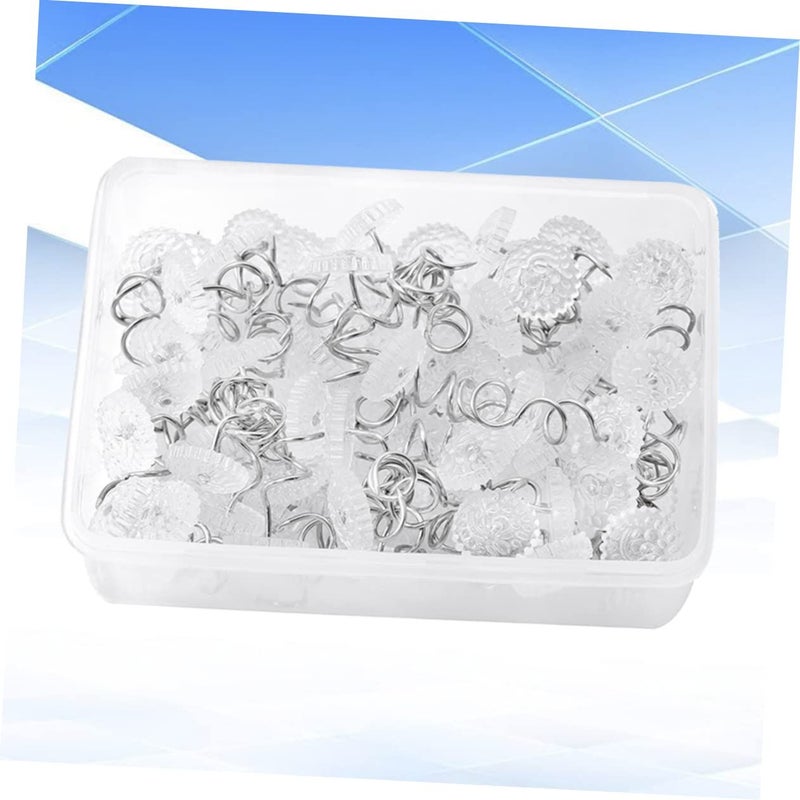 Transparent Upholstery Pins Size 1 Non Slip Long Lasting Home Decor Nail Accessories - Image 3