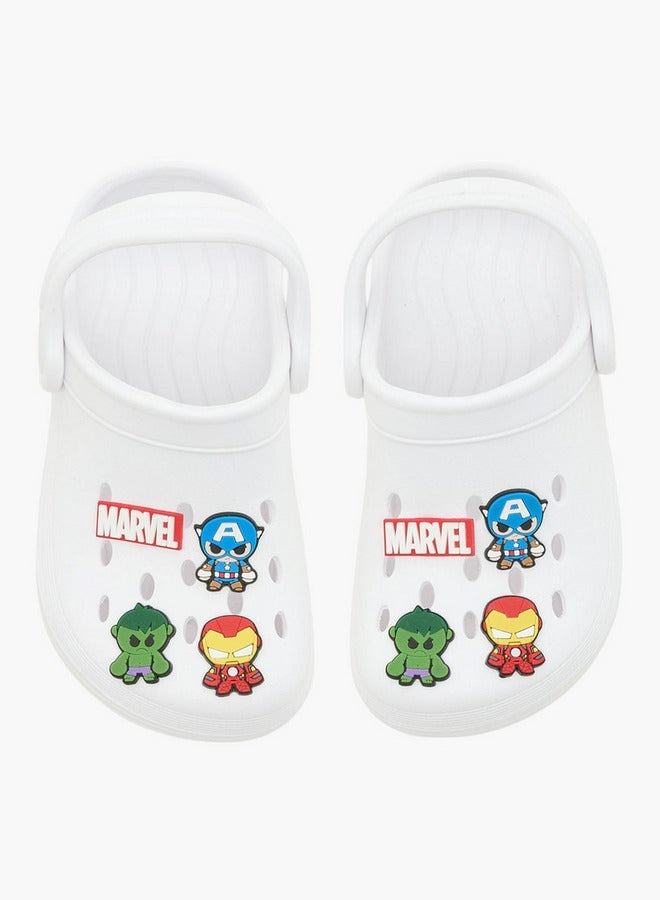 MARVEL Boys Avengers Applique Clogs with Backstrap - Image 3