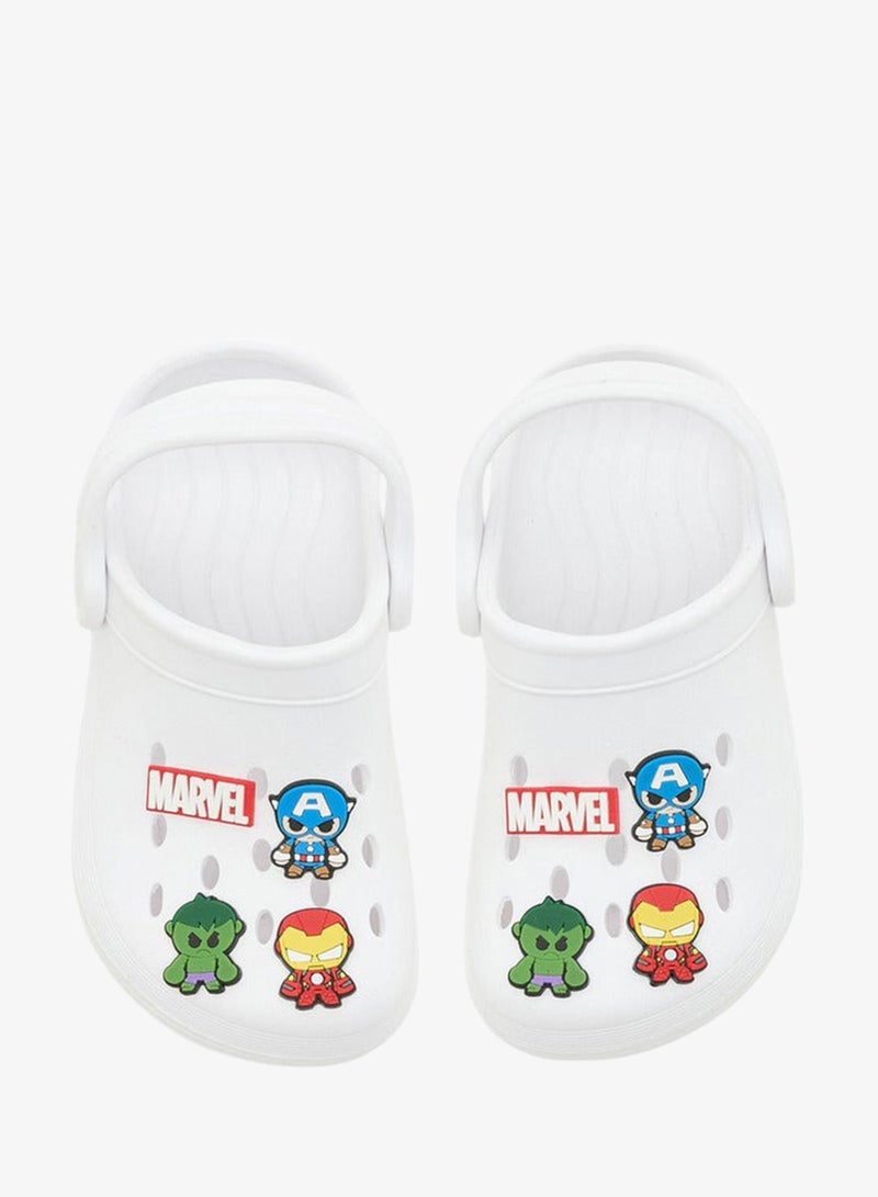 MARVEL Boys Avengers Applique Clogs with Backstrap - Image 3