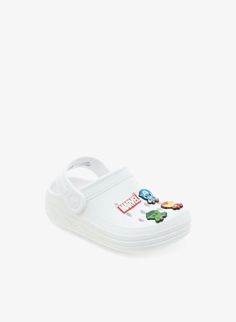 MARVEL Boys Avengers Applique Clogs with Backstrap - Image 2