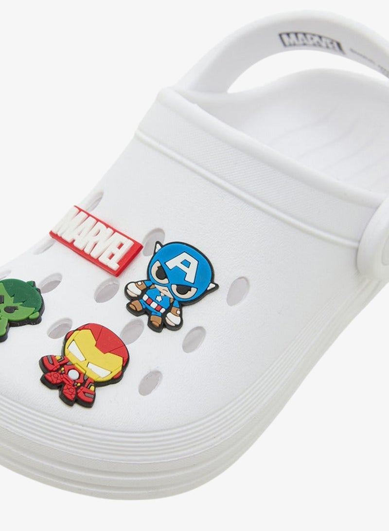 MARVEL Boys Avengers Applique Clogs with Backstrap - Image 4