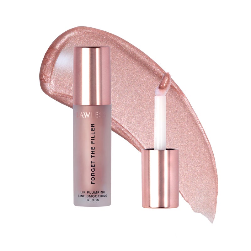 Lawless Forget the Filler Lip Plumping Line Smoothing Gloss - Candy Sky - Premium Volumizing Lip Gloss with Natural Ingredients Designed to Plump, Firm, and Hydrate Lips 0.11 oz - Image 1