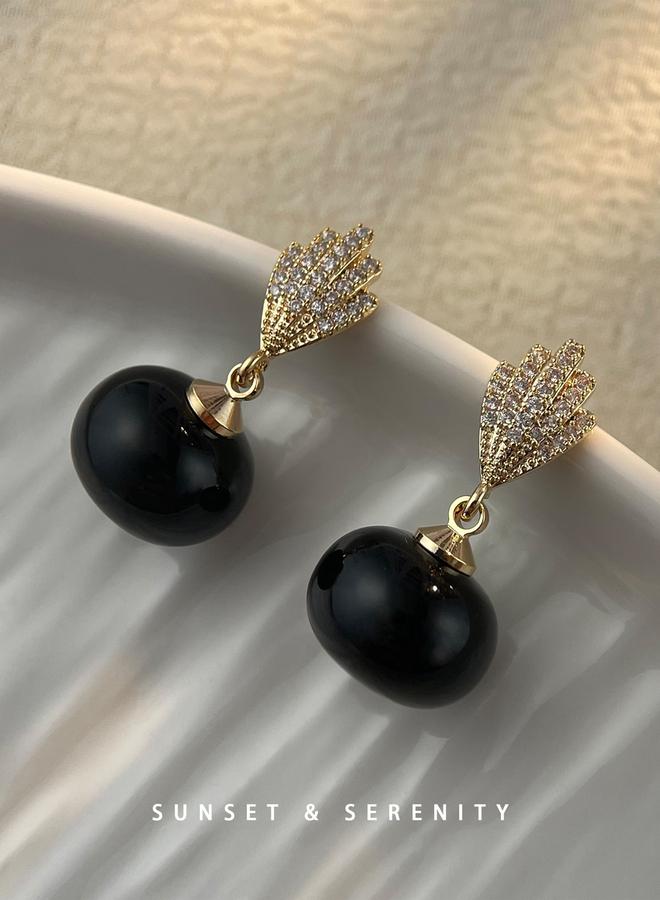 Take Two Embellished Drop Earrings - Image 1