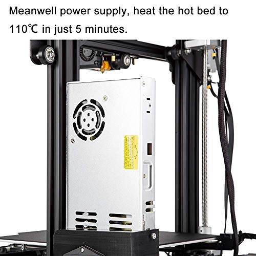 Comgrow Official Creality Ender 3 Pro 3D Printer with Removable Build Surface Plate and Branded Power Supply, 3D Printers for DIY Home and School Printing Size 8.66x8.66x9.84 inch - Image 3