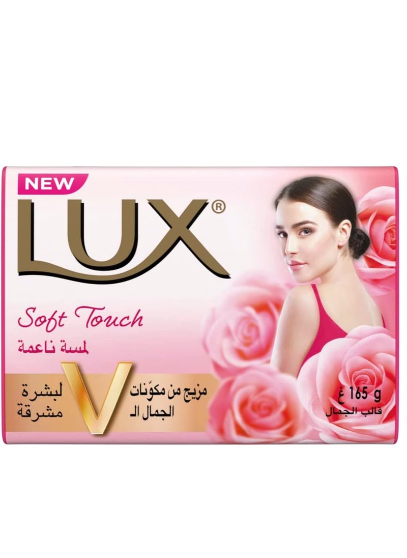 Lux Bar Soap SOFT TOUCH 6PCS*165G  - Image 2