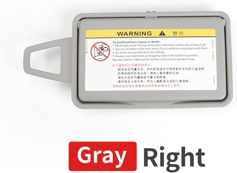 Wivplex Car Interior Sun Shade Visor Makeup Mirror Cover - Image 2