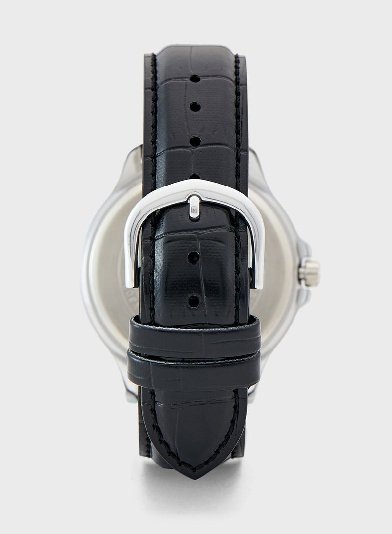 CASIO Classic Leather Strap Analog Watch - Image 3