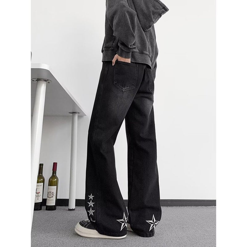 Unisex Casual Daily Denim Jeans - Image 5