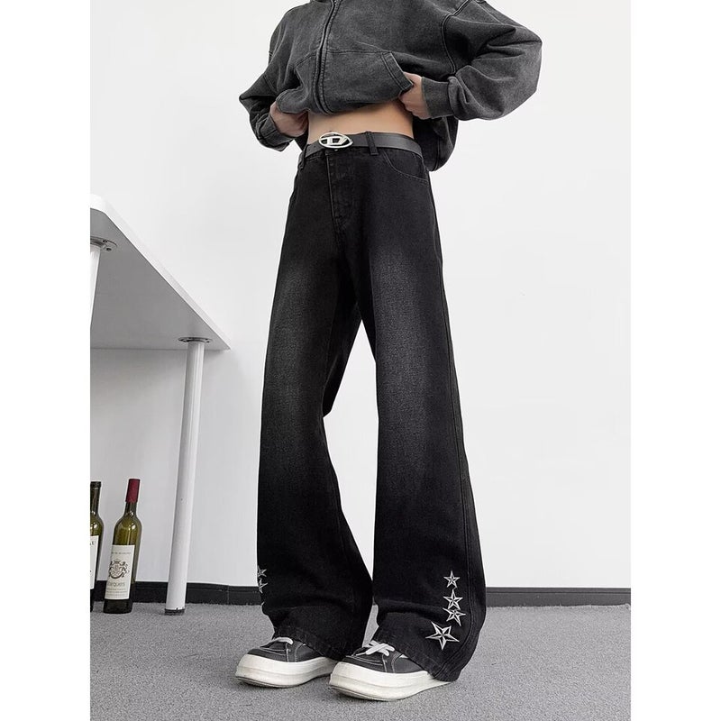 Unisex Casual Daily Denim Jeans - Image 3