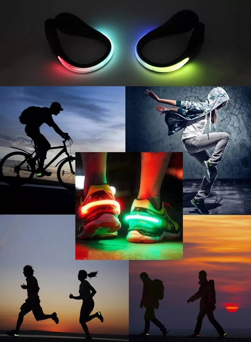 1pair Rainbow LED Running Sneaker Light - Image 4