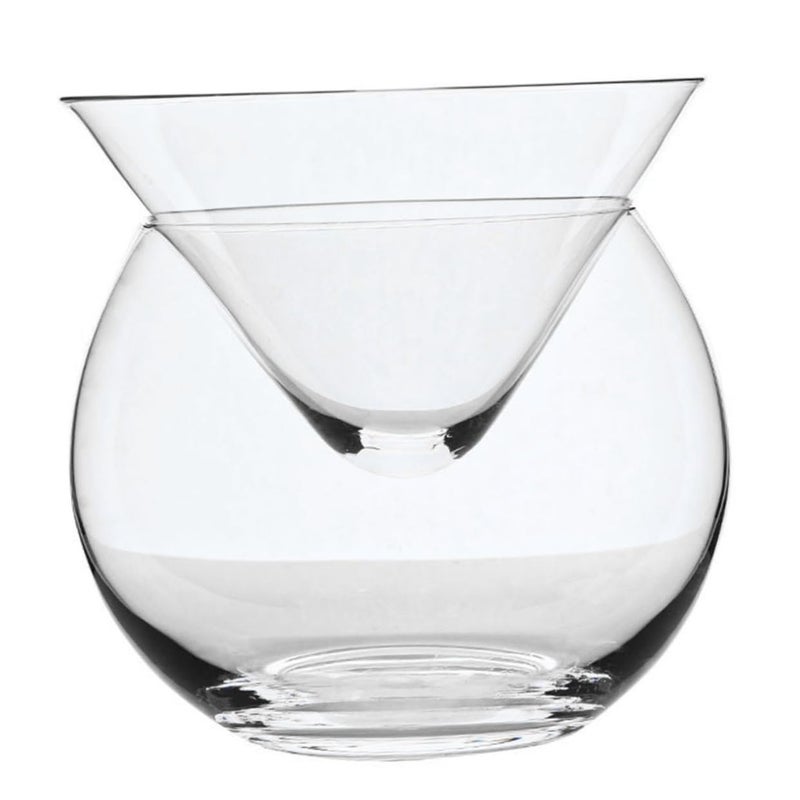 Glass Caviar Chiller Bowl with Ice Dish for Appetizers Salads and Desserts - Image 5