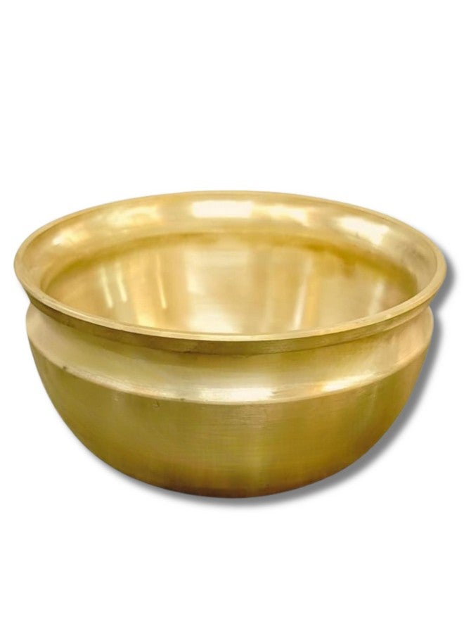 Nutrion Kerala's Purest Nonstick Bronze/Kansa Pongal Pot/Gundu/Cooking Pot/Aandi/Made to Last for Ever |Life Time Warranty(2.4 Litre) - Image 5