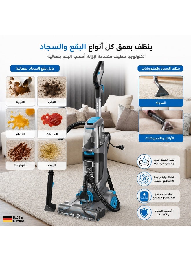 Arshia Carpet Washer – Dual Cleaning Power – Advanced Brush & Practical Hose - Image 3