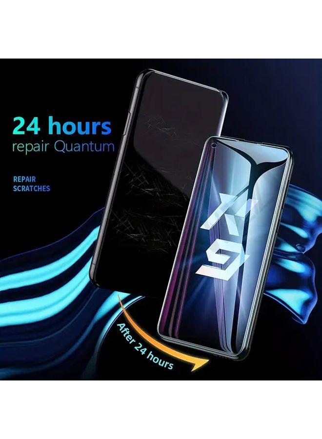 6 قطع حماية هيدروجيل شاشة لهاتف Galaxy S10e مضادة للضوء الأزرق حساسة للمس تغطية كاملة - Image 4