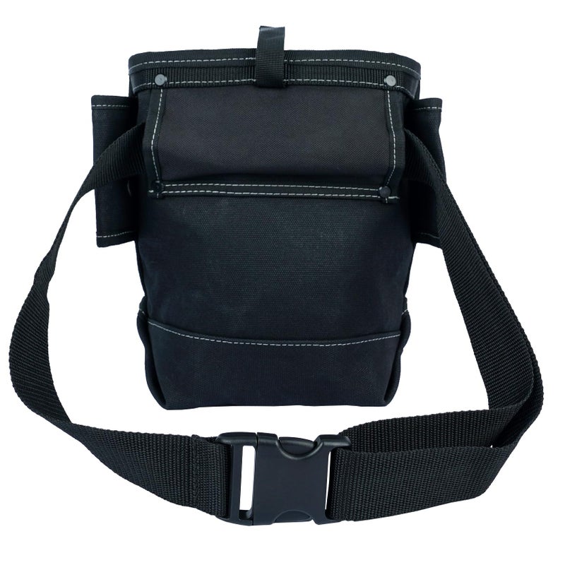 Zeluga 20-335 Heavy Duty Fire Resistant Fabric with Tape Clip Nylon Bolt Bag, Black - Image 4