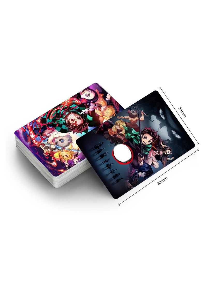 30-Piece Anime Darkness Warriors Lomo Photo Cards - Waterproof Collectible Trading Cards for Anime Fans & Scrapbooking - Image 3