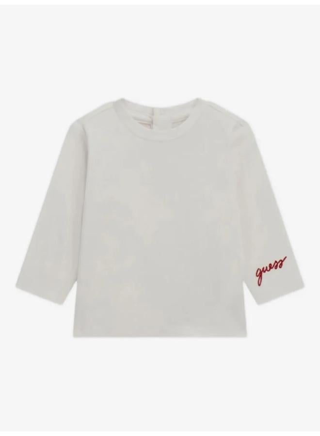 GUESS Kids Set Long Sleeve  T-Shirt+Salopette - Image 2