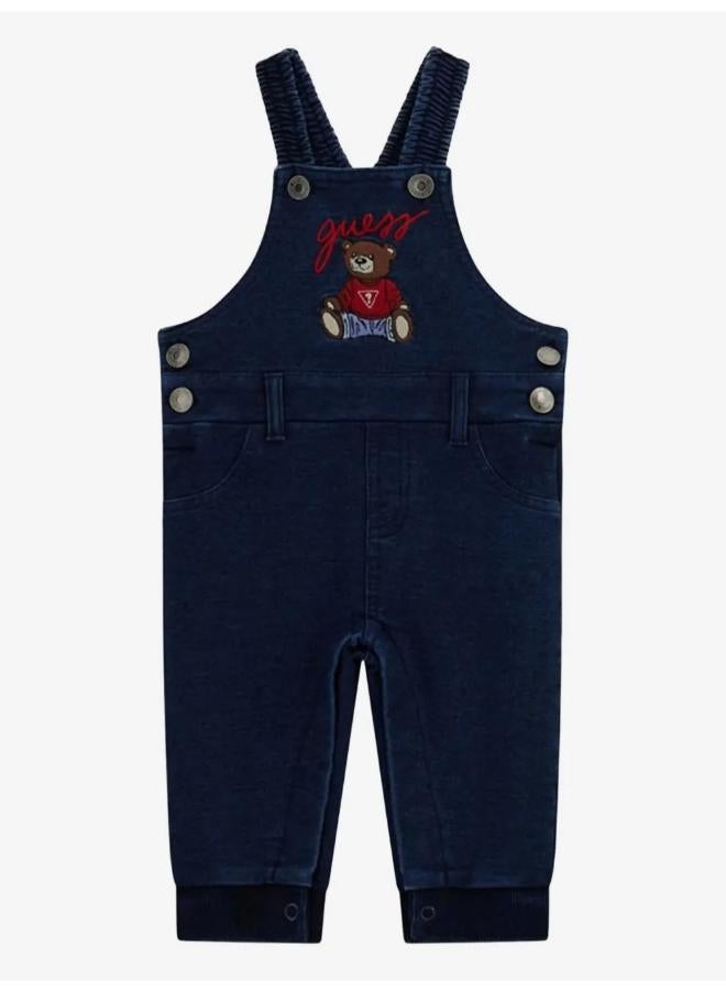 GUESS Kids Set Long Sleeve  T-Shirt+Salopette - Image 3