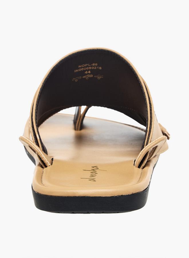 Al Waha Men Embroidered Arabic Sandals - Image 5