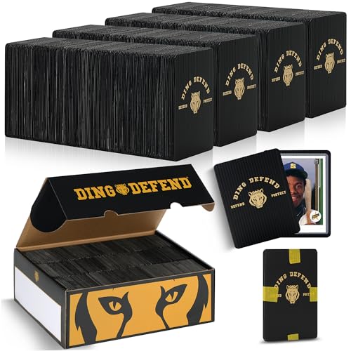 Storage Standard 510 Pack Ding Defend Trading Card Shipping Protectors Hard Plastic Card Slab - Tiger Design Card Guard for Collectible Cards, Card Mailing Supplies & Hobby Supplies - 3.5 x 4.5 Inches, Packaging Pads - Image 1
