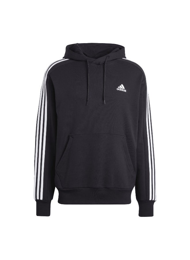 Adidas adidas M 3S Ft Hd Black Training Sweatshirts 2XS  - Image 1