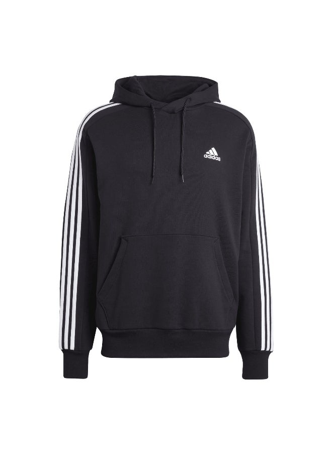 Adidas adidas M 3S Ft Hd Black Training Sweatshirts 2XS  - Image 2
