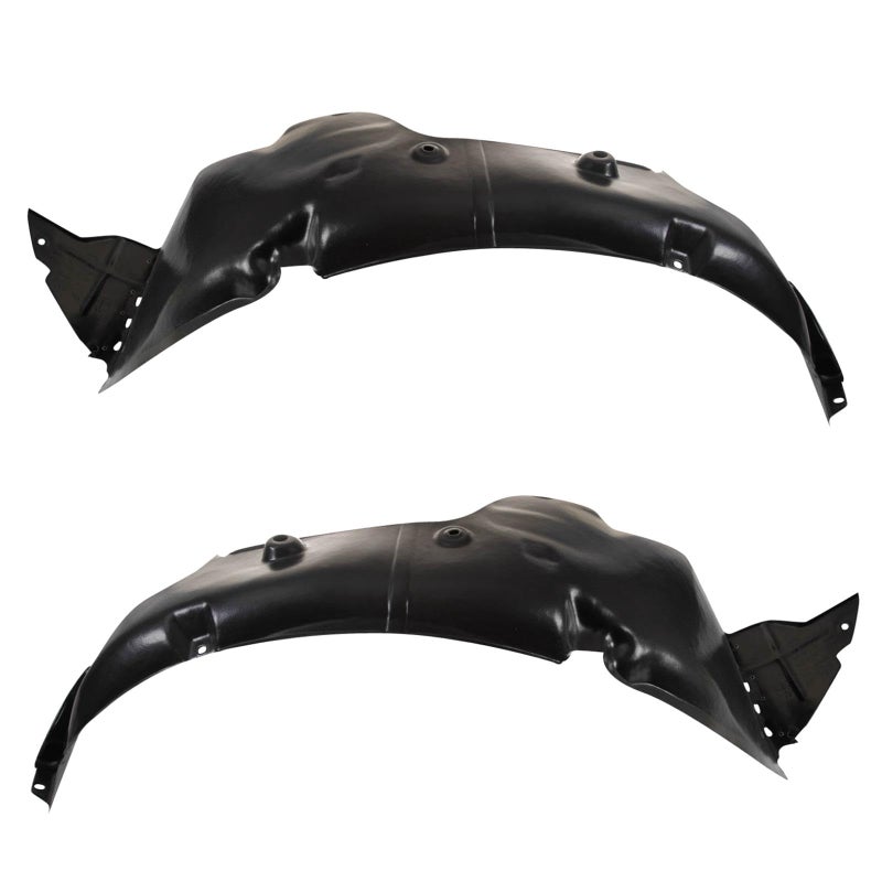 TRQ Front Inner Fender Liner Set Compatible with 20132015 Hyundai Veloster HY1248160 HY1249160