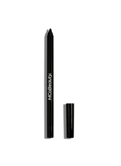 MCoBeauty MCoBeauty Waterproof & Smudge Proof Eye Define Crayon Pencil Eyeliner, Double Black, Crayon-Like Eyeliner, Vegan, Cruelty Free Cosmetics 