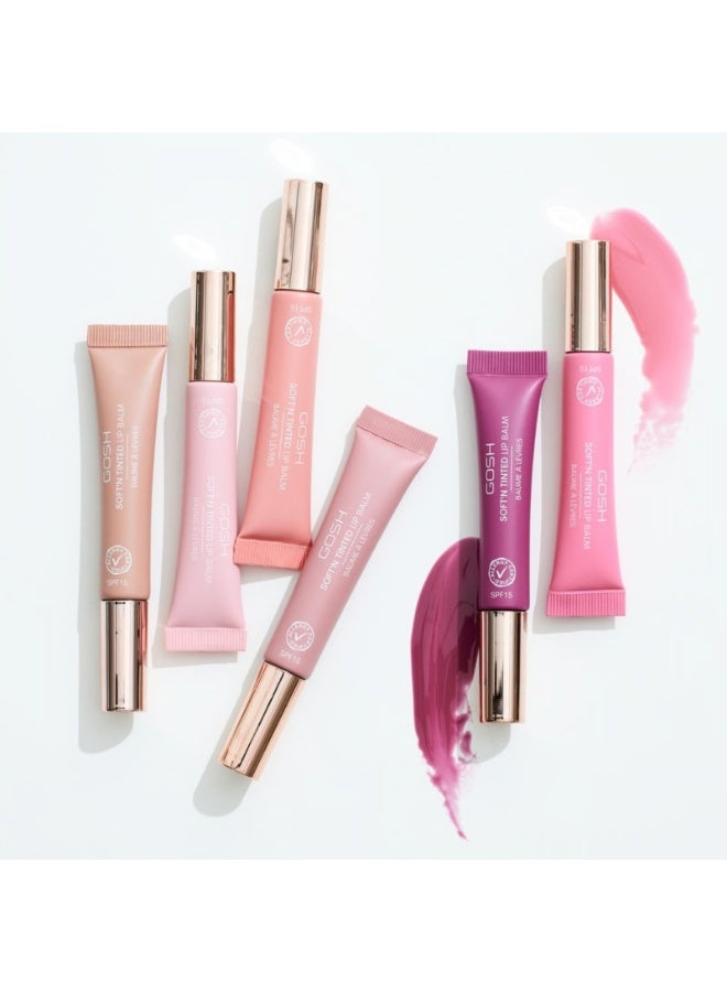 Gosh Soft'n Tinted Lip Balm SPF15 005 Pink Rose 8ml - Image 2
