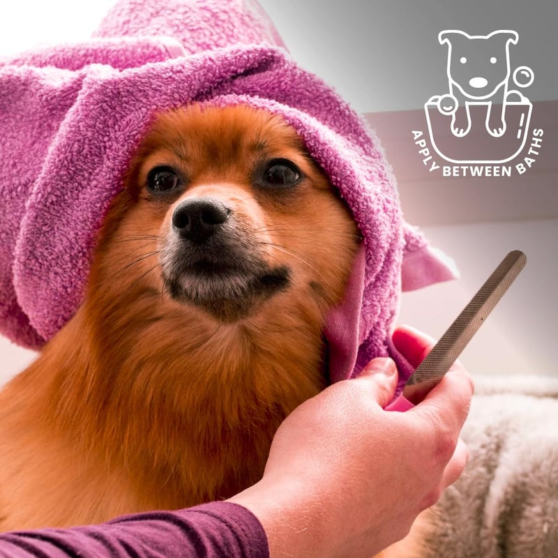Best Shot UltraMAX Pro Finishing Spray, Ideal Detangler Spray for Pets, Hydrating and Soothing Pet Grooming Spray, for Dogs and Cats, 1.1 Gallon - Image 3