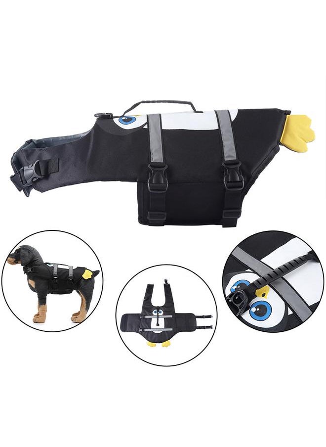 Bluejw - Special Pet Clothes Dog Life Jacket Mermaid Reflective Leisure Anti-drowning Dog Swimsuit Buoyancy Suit - Image 1