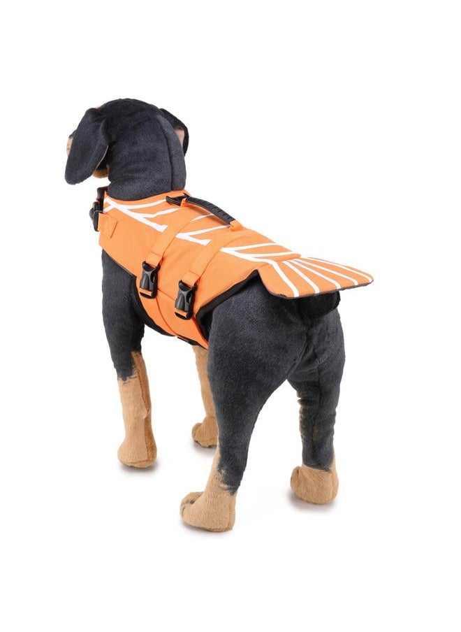 Bluejw - Special Pet Clothes Dog Life Jacket Mermaid Reflective Leisure Anti-drowning Dog Swimsuit Buoyancy Suit - Image 1