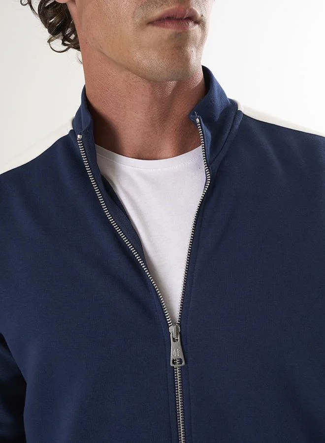 فيليكس هاردي High collar full zip Sweatshirt