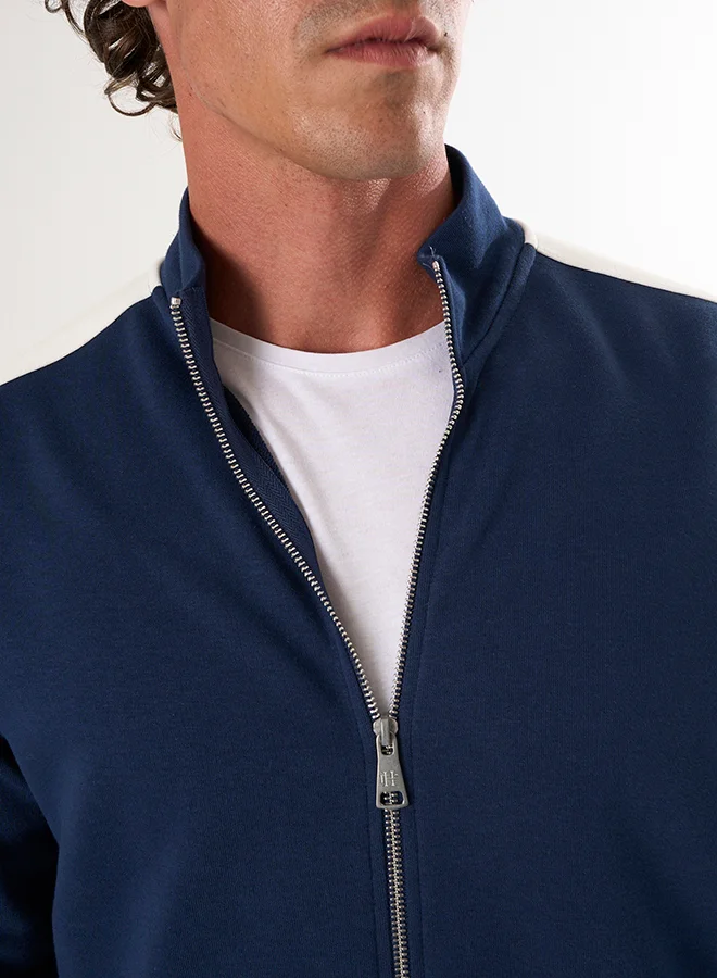 FELIX HARDY High collar full zip Sweatshirt