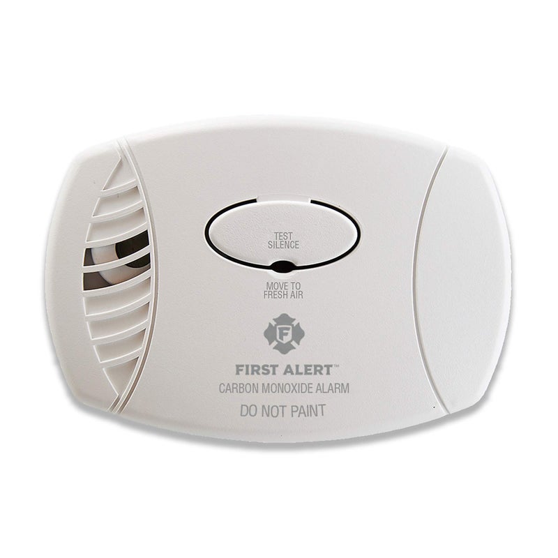 First Alert Carbon Monoxide Detector, Plug-In Alarm with Test & Silence Button, CO600, White, 1-Pack - Image 4