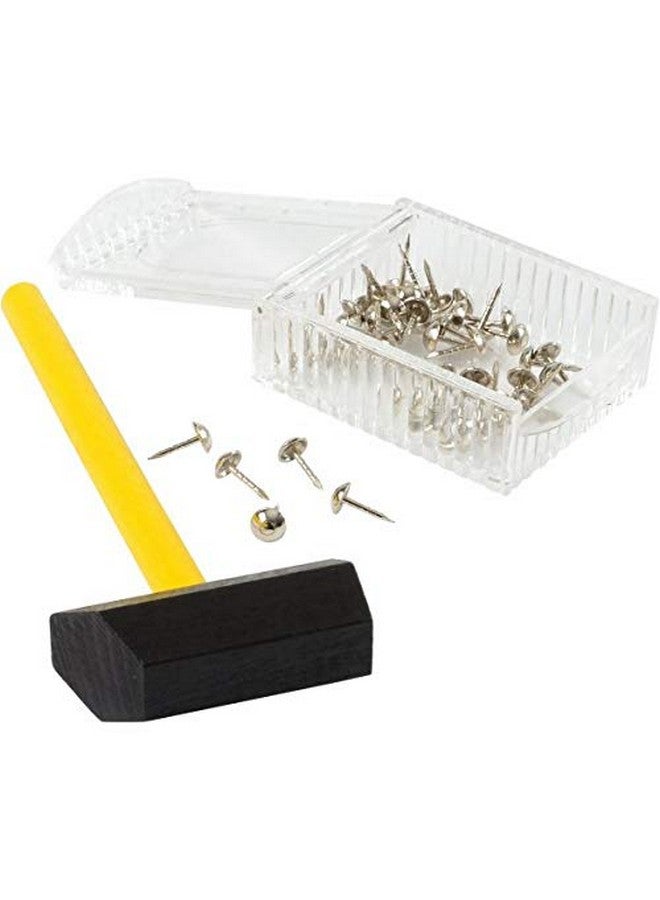 Constructive Playthings Hammer and Nail Pattern Puzzle with Cork Board, Multicolor - Image 3