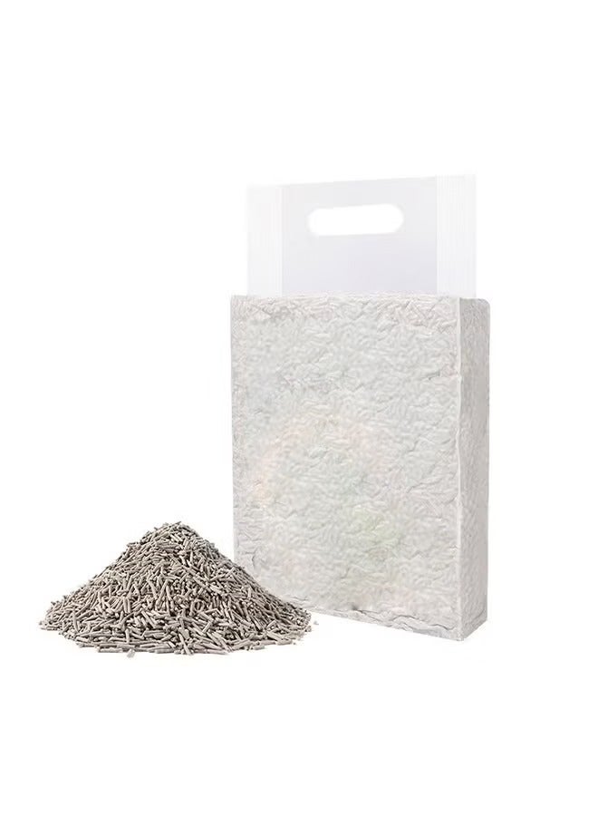 1 Bags Of Tofu Cat Litter, Highly Absorbent And Degradable Large-Particle Cat Litter, Natural Dust-Free Cat Litter, Tightly Clumped And Not Sticky To Hair, Safe And Odorless (6L Per Bag) - Image 1