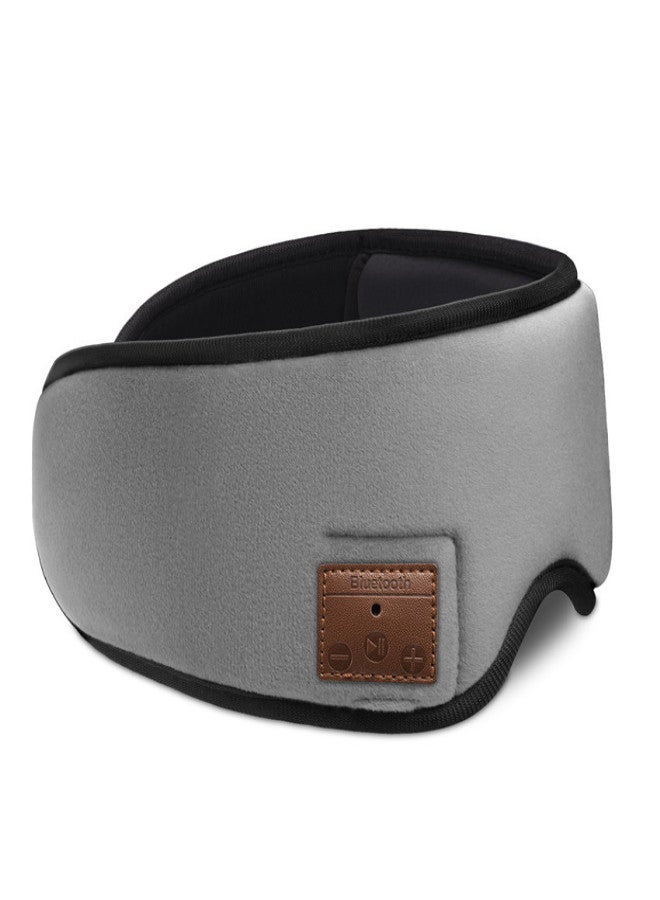 Cross-border smart eye mask to answer the phone, listen to music, eye protection, sleep shading, breathable wireless bluetooth 3d smart eye mask black - Image 3