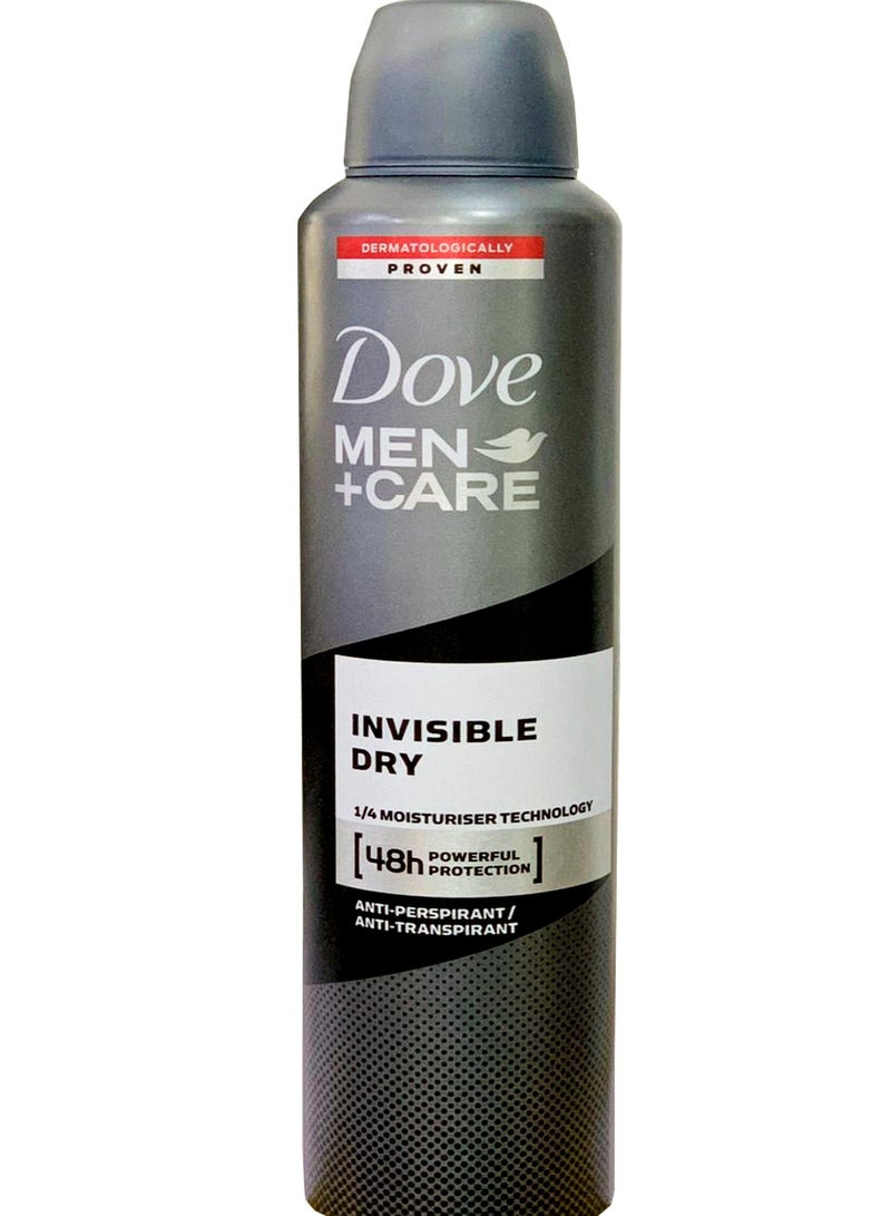 Dove Dove Men + Care Invisible Dry Anti-Perspirant Deodorant-250 Ml 
