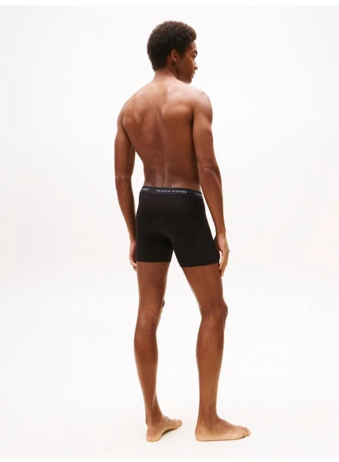 تومي هيلفيغر 3 Pack Logo Band Boxers