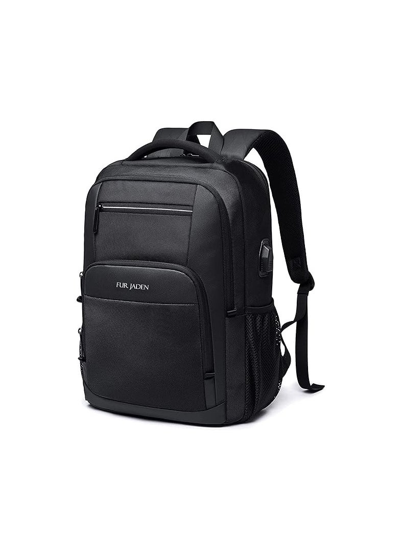 FUR JADEN - FUR JADEN unisex-adult Anti Theft 15.6 Inch Laptop Backpack with USB Port 15.6 Inch Laptop Backpack with USB Charging Port (pack of 1) - Image 1