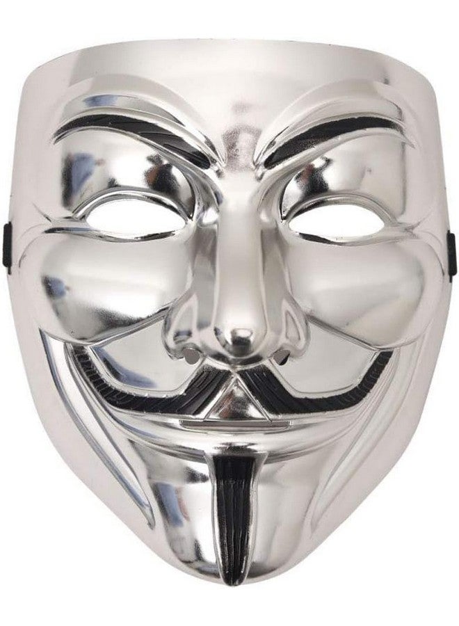 فافيلا قناع وجه مجهول من فافيلا - قناع وجه هاكر للأولاد | قناع فينديتا | قناع جاي فوكس | قناع وجه أبيض | قناع تنكر | قناع عيد ميلاد للأولاد | قناع هابير (3-فينديتا-جي/إس/آر جي) - Image 3