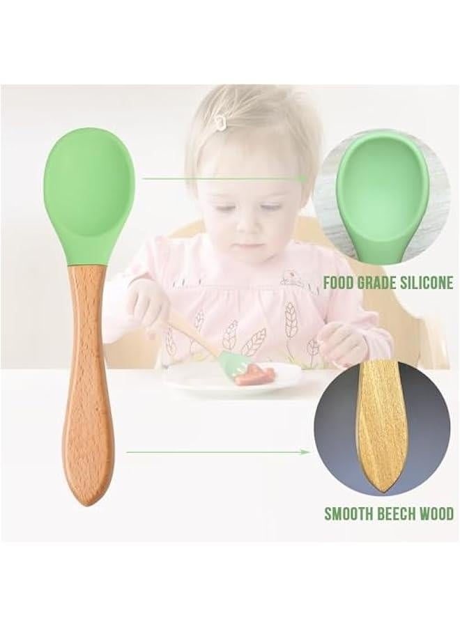 Dinosaur Training Chopsticks,3pcs Chopsticks For Kids ,Reusable Chopsticks Spoon Fork Learning Chopstick Helper,Green - Image 3