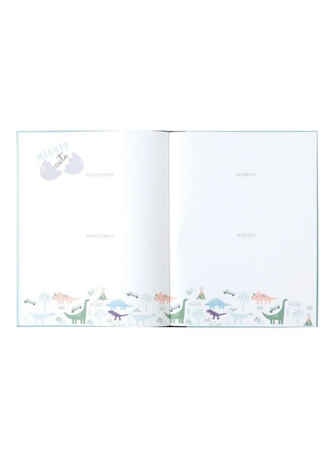 C.R. Gibson Carter's MB2-23283B Hear Me Roar Dinosaur Baby Memory Book, 9.5'' W x 11'' H  - Image 3