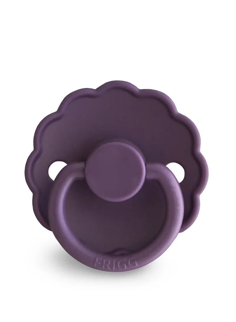 FRIGG Daisy Silicone Baby Pacifier 0-6M 1-Pack Violet Dream - Size 1