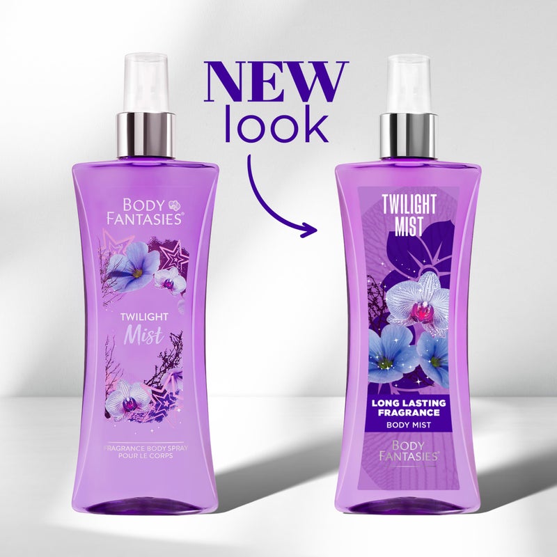 Body Fantasies Signature Fragrance Body Spray, Twilight Mist, 8 fl oz - Image 2
