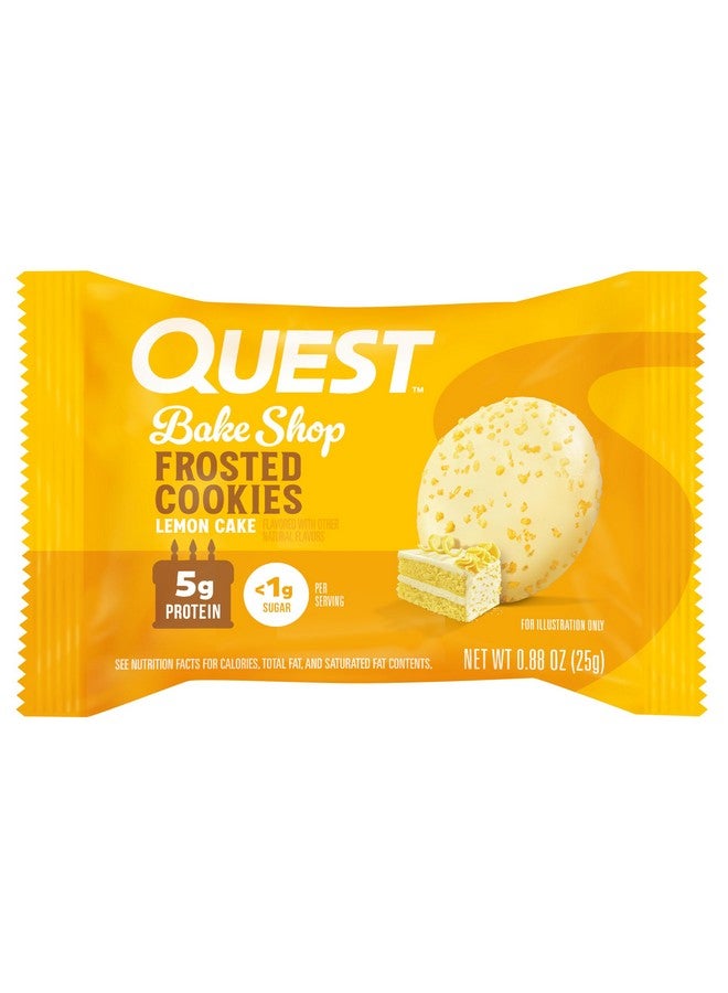 Quest Bake Shop Frosted Cookies, 5g Protein,Lemon Cake Flavour - Image 3